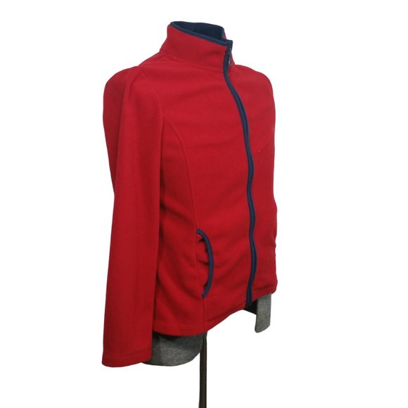 Laura Scott Jack red full zip fleece size … - Picture 3 of 6